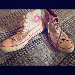 Converse Shoes - Converse White High Tops All Stars Converse Shoes - Converse White High Tops All Stars